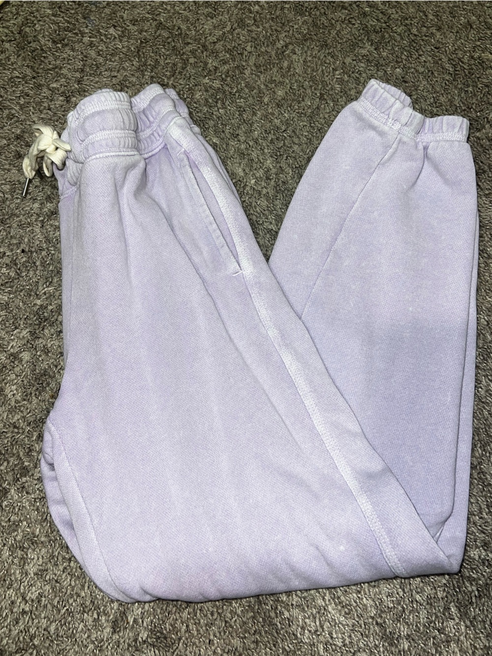 Aerie big chill lavender purple Jogger Bottoms